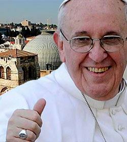 Programa oficial del Papa Francisco en Tierra Santa