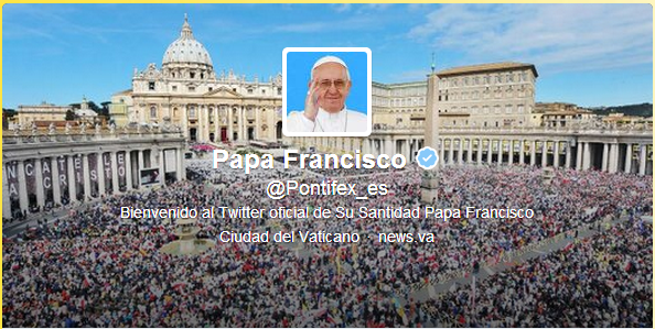 El Papa pide por Twitter a los polticos que no olviden el bien comn y la dignidad humana