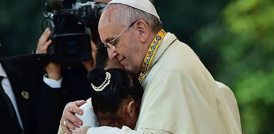 El testimonio de la nia filipina Glyzelle Palomar conmueve al Papa y al mundo