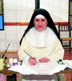 Sor Mara Pilar Cano pregunta a Sor Luca Caram qu le queda de monja dominica consagrada