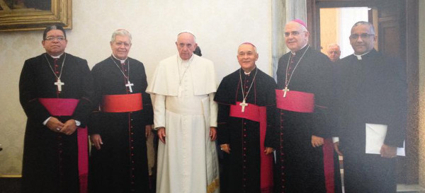 El Papa anima a los obispos venezolanos a promover el dilogo y la reconciliacin en su pas