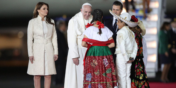 El Papa llega a Mxico