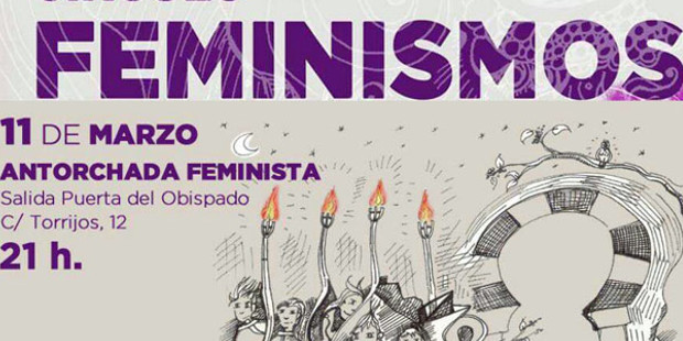 Podemos organiza una antorchada feminista ante el obispado de Crdoba