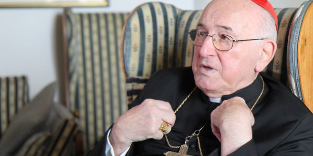 El cardenal Brandmuller considera que los que arrojaron las Pachamamas al Tber son profetas de nuestro tiempo
