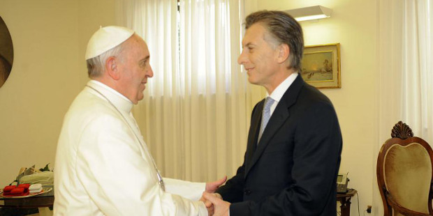 El presidente argentino asegura que entre l y el Papa hay respeto mutuo