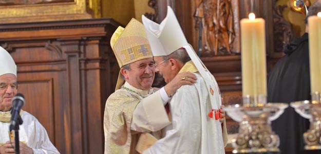 Mons. Gerardo Melgar toma posesin como obispo de la dicesis de Ciudad Real
