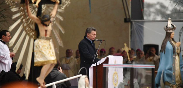 Mauricio Macri arranc un aplauso al pedir a Dios poder defender la vida desde la concepcin