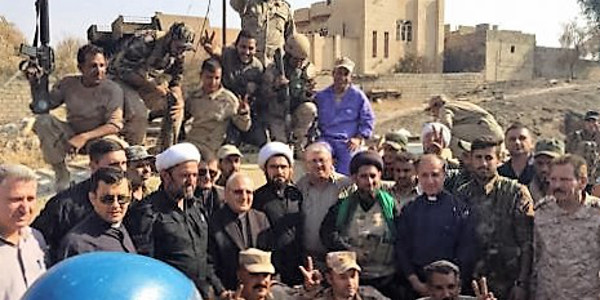 El Patriarca Sako visita las ciudades cristianas liberadas en la ofensiva para reconquistar Mosul