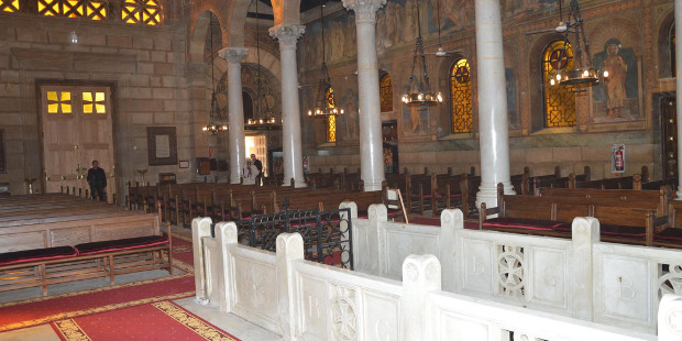 El ejrcito de Egipto restaura la Catedral Copta de San Marcos en El Cairo