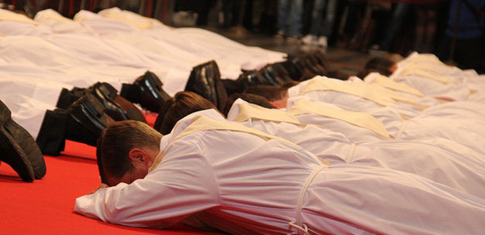 En Espaa se ordenaron 138 sacerdotes en el ao 2016