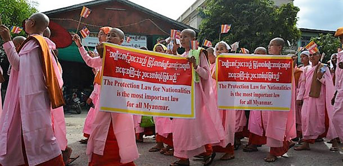 Las autoridades budistas de Myanmar ordenan la disolucin de un grupo ultranacionalista radical