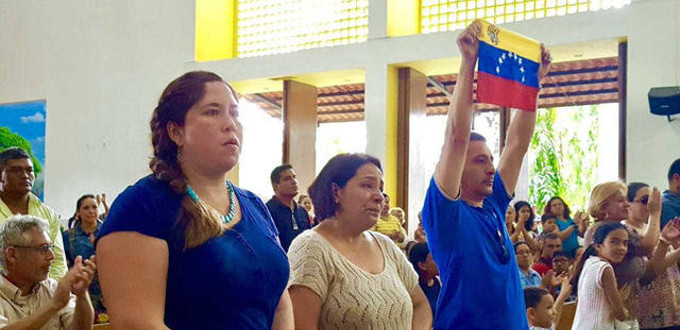 La Iglesia en Nicaragua pide el fin de la represin en Venezuela