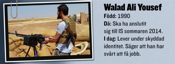 El gobierno sueco ayuda a yihadistas concedindoles identidades protegidas