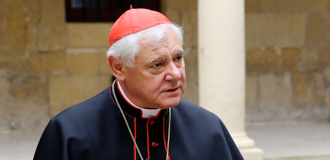 El cardenal Mller advierte que la Iglesia no puede admitir un cambio de paradigma en la fe y la moral