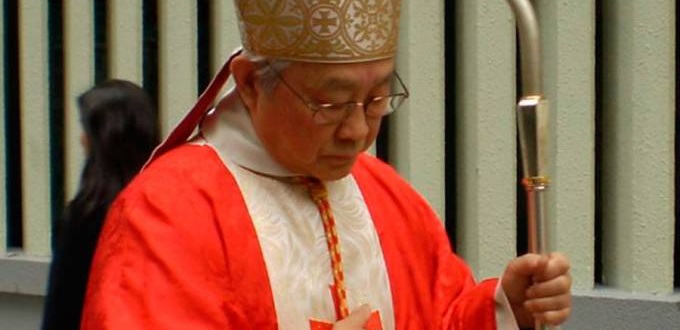 Gobierno Chino ordena a los periodistas que no llamen cardenal Zen obispo emrito