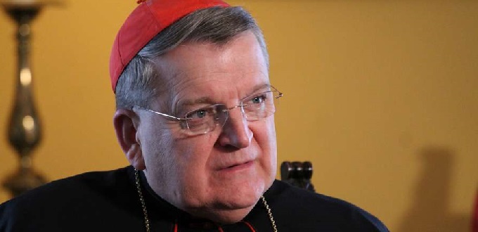 Cardenal Burke: El mundo nunca ha necesitado ms el testimonio claro y valiente de la Iglesia