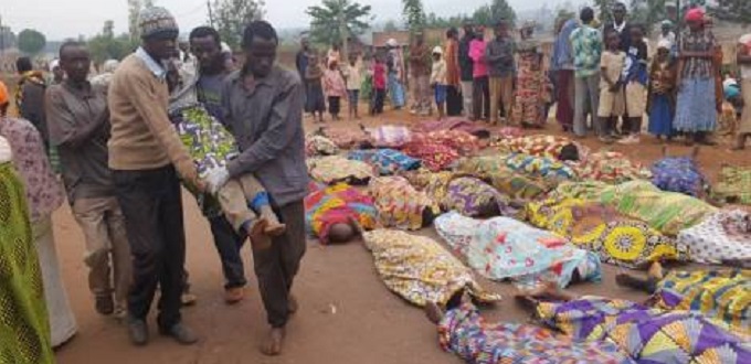 34 refugiados burundeses masacrados por las fuerzas de seguridad. Cientos de heridos.