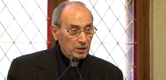 Fallece el cardenal Velasio de Paolis