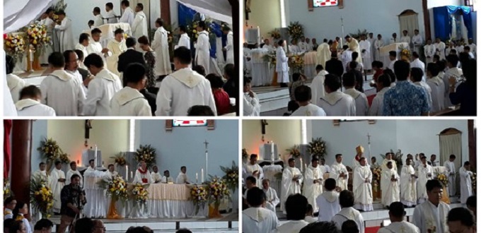 Boom de vocaciones al sacerdocio en la dicesis de Manado