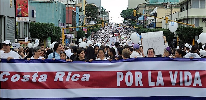Los obispos de Costa Rica convocan la II Caminata por la Vida y la Familia
