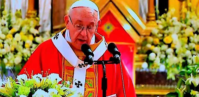El Papa a los jvenes de Myanmar: Sed valientes, sed generosos y, sobre todo, sed alegres!