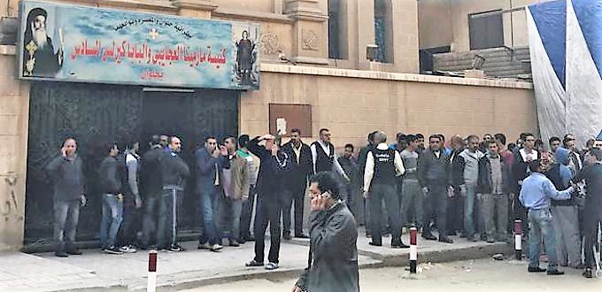 Varios muertos en un ataque terrorista contra una iglesia copta en El Cairo