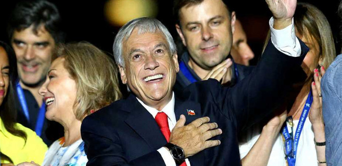 Sebastin Piera vuelve a ser presidente de Chile