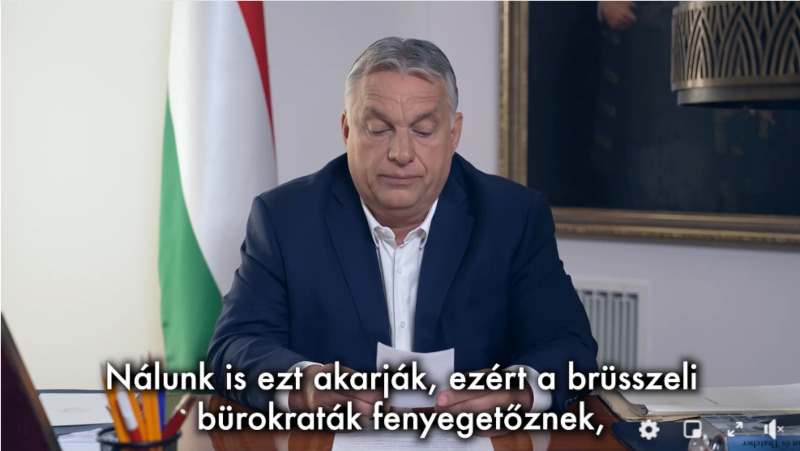 Orban responde al chantaje de Bruselas y convoca referndum sobre la ley de proteccin de la infancia
