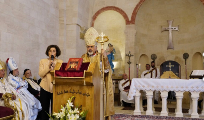 El patriarca Ignacio Jos III Younan reconsagra el monasterio de Mardin en Turqua