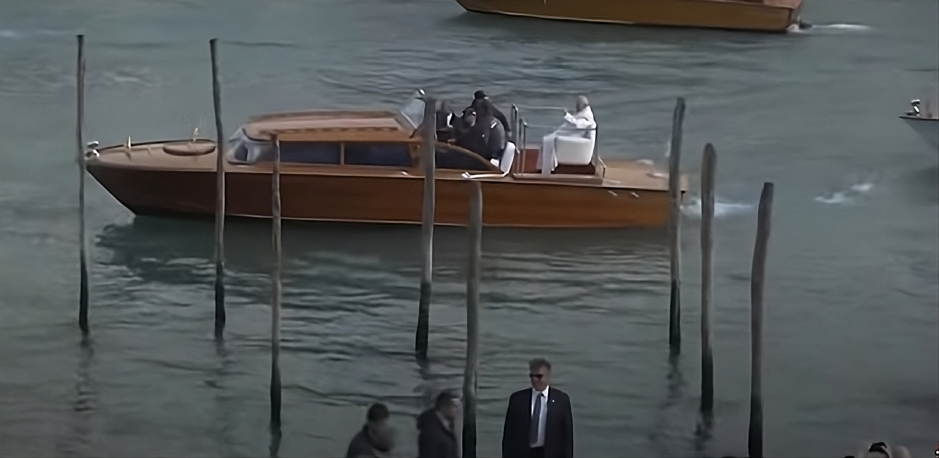 El Papa Francisco realiza histrica visita pastoral de un da a Venecia