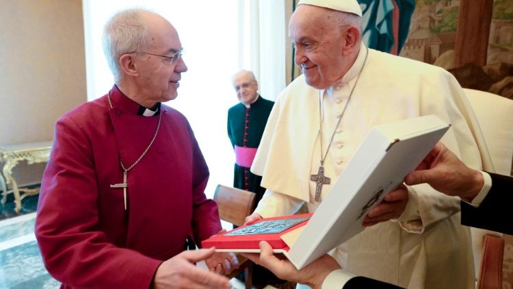 Francisco a los anglicanos: El papel del obispo de Roma sigue siendo una cuestin divisiva entre los cristianos
