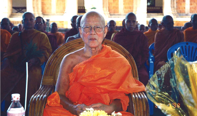 La Santa Sede invoca «la sabidura eterna del Venerable Maha Ghosananda» para felicitar a los budistas