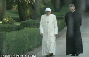 El Papa descansa en Castelgandolfo