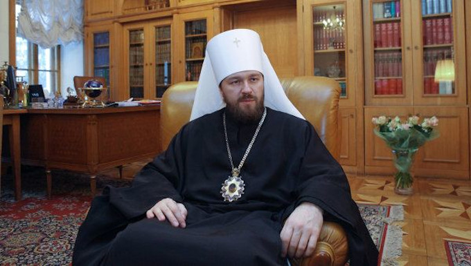 Hilarión Alfeyev: «La Iglesia ortodoxa rusa no aceptará la unión de ortodoxos y católicos por iniciativa del patriarca Bartolomé»