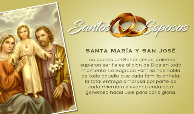 Santos Esposos Maria e José - D.A Online