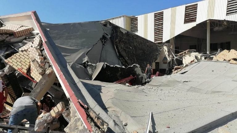 Se desconocen todavía las causas del desplome de una iglesia en Ciudad Madero que provocó once muertos