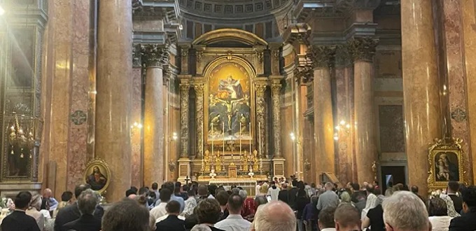 La peregrinacin Summorum Pontificum atrae a Roma a devotos de la Misa tridentina