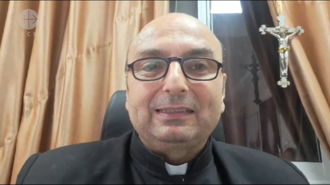 El P. Romanelli regresa a su parroquia en Gaza: La situacin de las ciudades es terrible