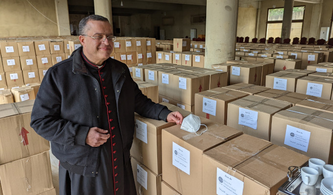 Arzobispo maronita de Tiro, en el sur del Lbano: Estamos en guerra