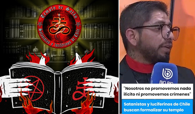 Las confesiones religiosas chilenas rechazan que se legalice una secta satanista