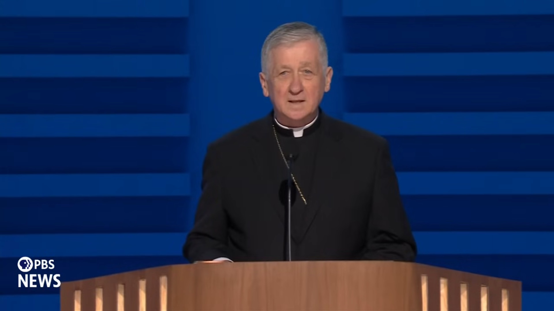 Cupich interviene en la convencin del partido demcrata que elegir a Kamala Harris