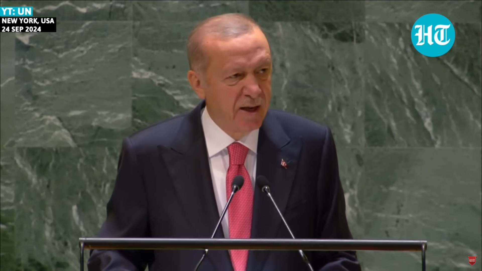 Erdogan condena en la ONU la perversin de la ceremonia de apertura de los Juegos de Pars