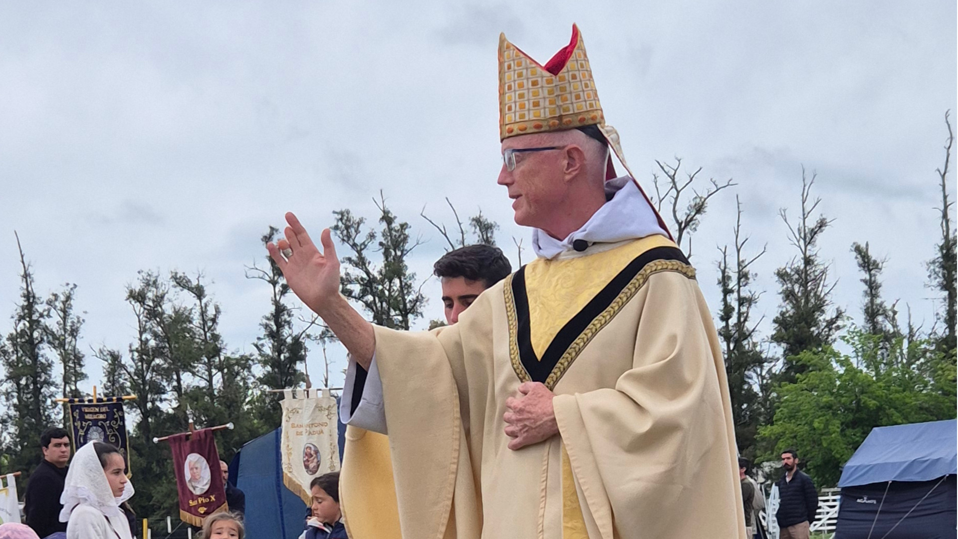 El abad de Barroux ofici la Misa de Clausura de la XV Peregrinacin de Nuestra Seora de la Cristiandad