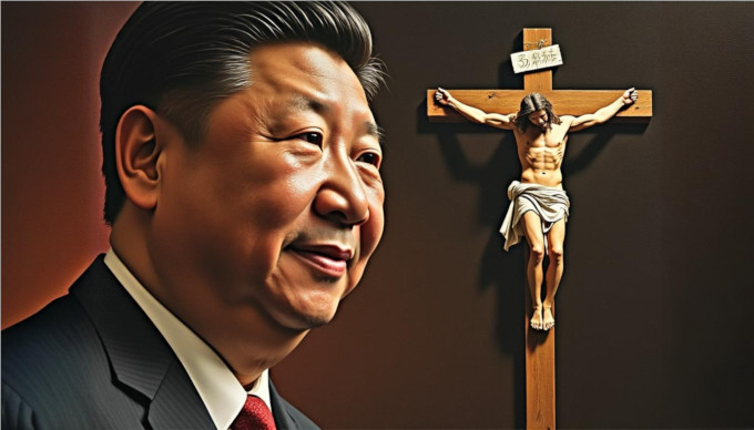 La dictadura china obliga a cambiar imgenes de Cristo y de la Virgen por la de Xi Jinping