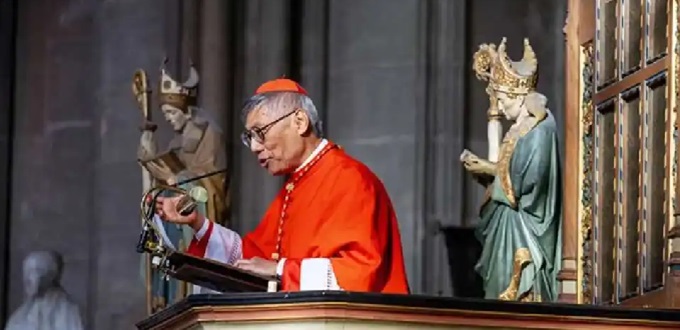 Cardenal chino insta a la sinizacin de la Iglesia en China