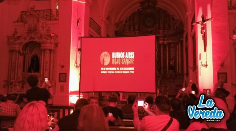 Templo emblemtico de Buenos Aires acoge la inauguracin de un Festival de Cine de Terror