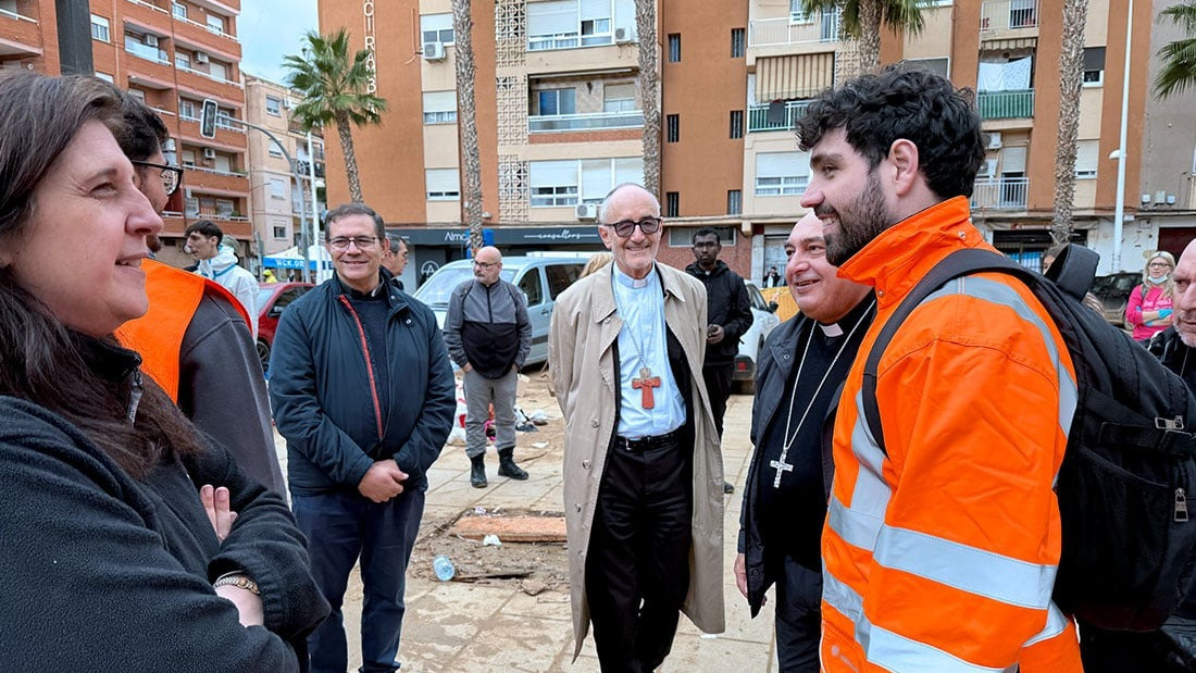 Czerny visita las poblaciones ms afectadas por la DANA