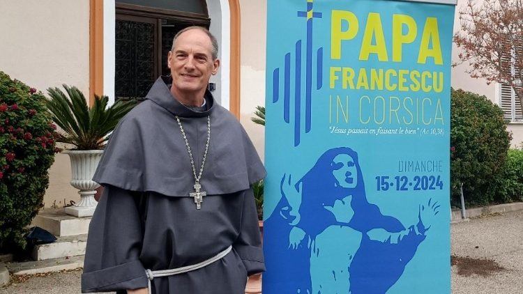 El Papa visitar la isla de Crcega el 15 de diciembre