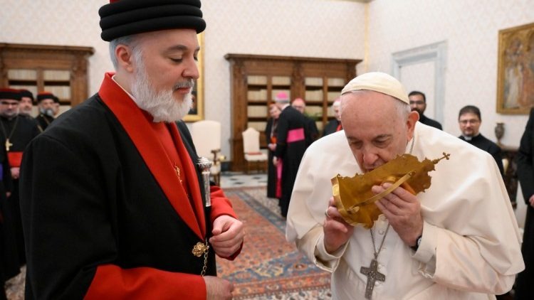 El Papa y el Catolics asirio celebran el 30 aniversario de la Declaracin Cristolgica Comn