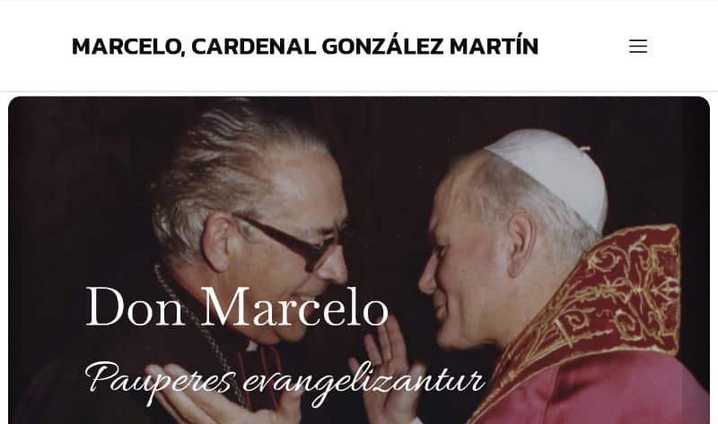 Renovada web sobre el Cardenal Don Marcelo acerca su vida y escritos